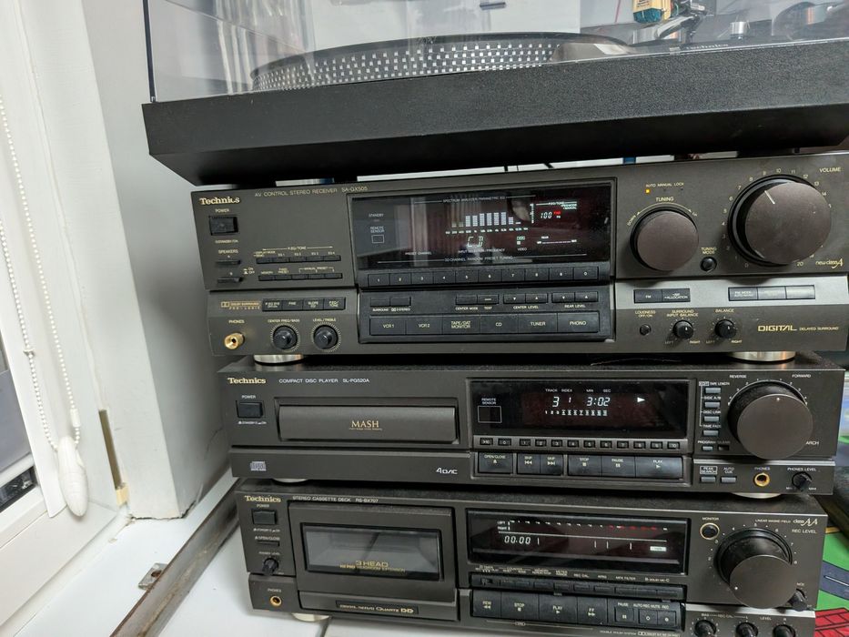 Wieża technics stan idealny.