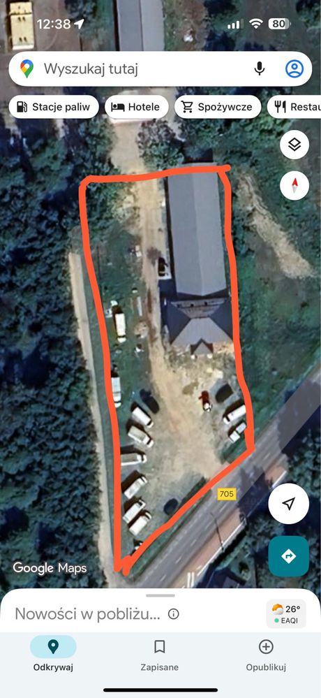 Wynajme plac biuro magazyn 1000 m2  skierniewice droga łódź 705