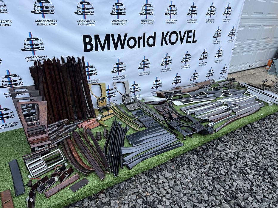 Декор салону BMW дерево E,F,G серія