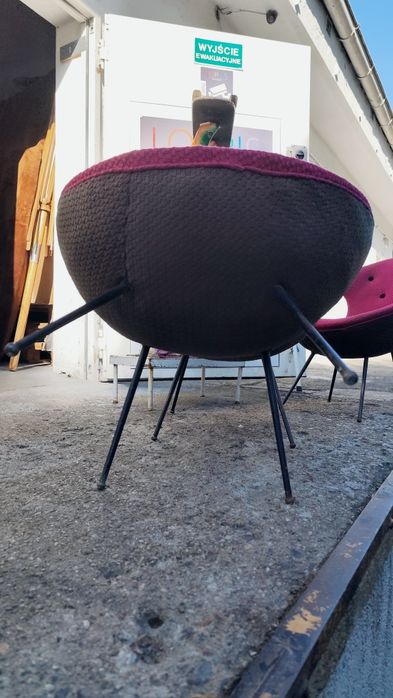 Fotel ufo prl vintage