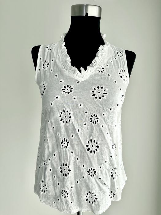 Blusa bordado inglês - nova