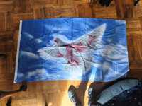 Flaga gołąb nowa symbol pokoju