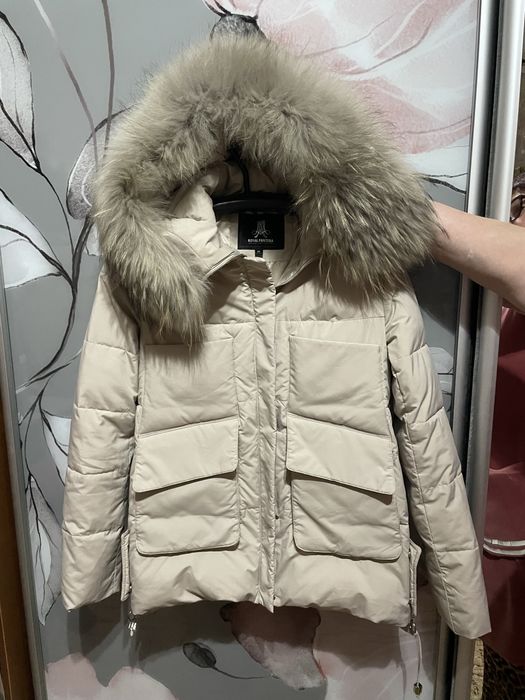 Зимова куртка натуральне хутро М