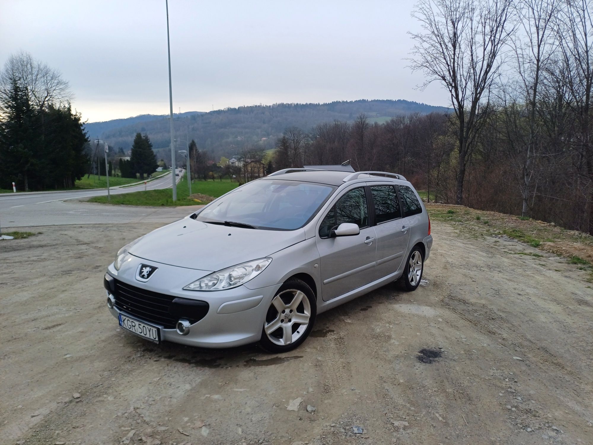 Peugeot 307 SW bogata wersja, panorama