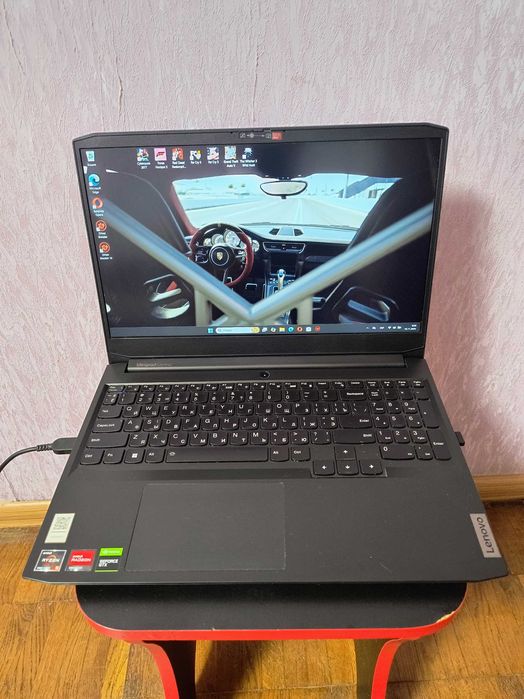 Игровой Lenovo GTX1650/Ryzen 5600H/RAM 24/SSD256/1tb