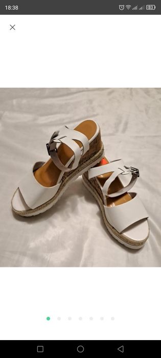 Босоножки из кожзама 37р