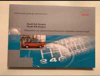 Instukcha Audi A4 S4 niea oryginalna