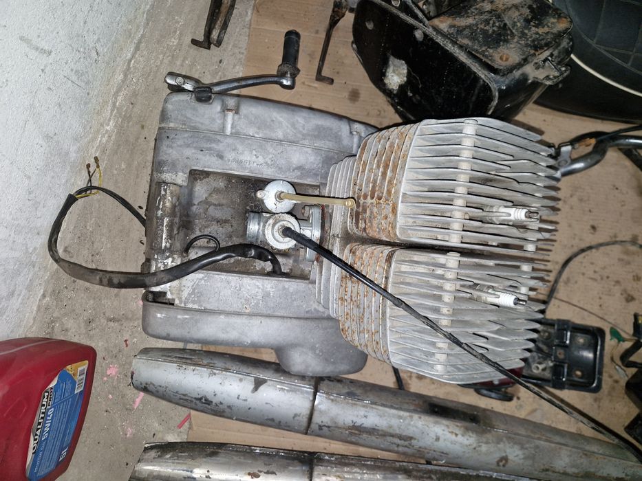 Części jawa CZ 350 cezeta silnik Bak lampa boczki itp