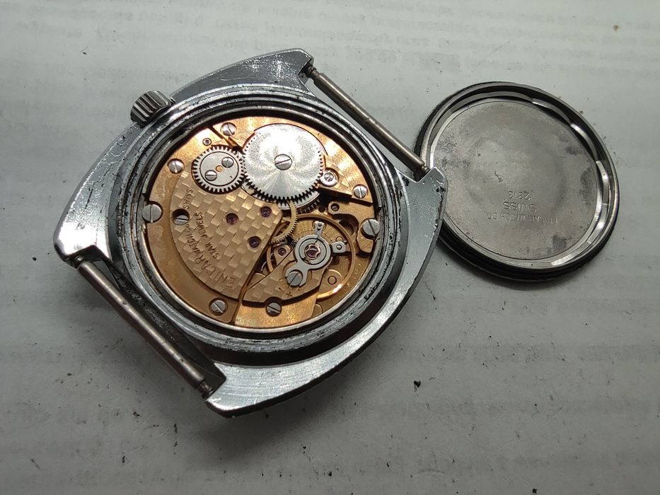 Zegarek Enicar vintage sprawny