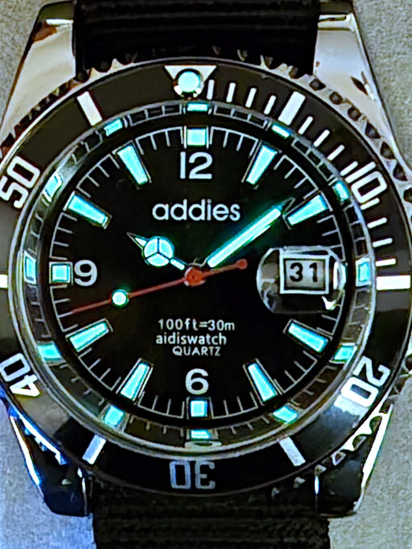 Wojskowy zegarek Addiesdive MY-1803 (Miyota 2115)