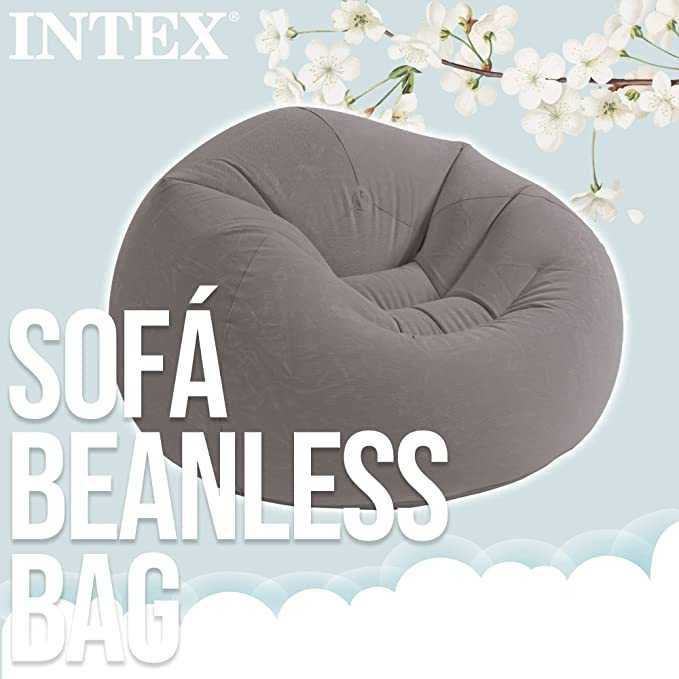 Intex Beanless Bag Chair Inflating Furniture