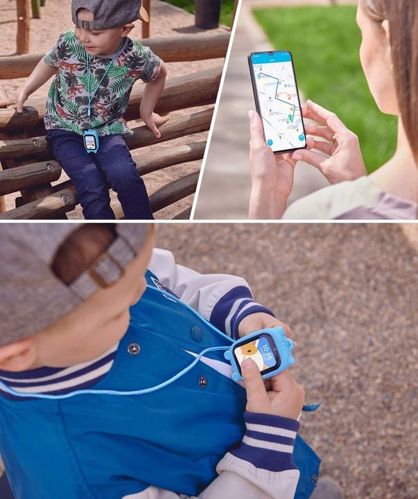 Smartwatch Zegarek Dla Dzieci Forever Gps Wifi 4 Kids Look Me Kw-510 R
