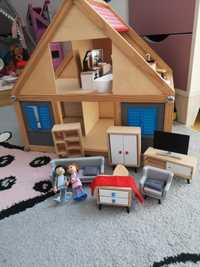 Domek dla lalek drewniany playtive akcesoria