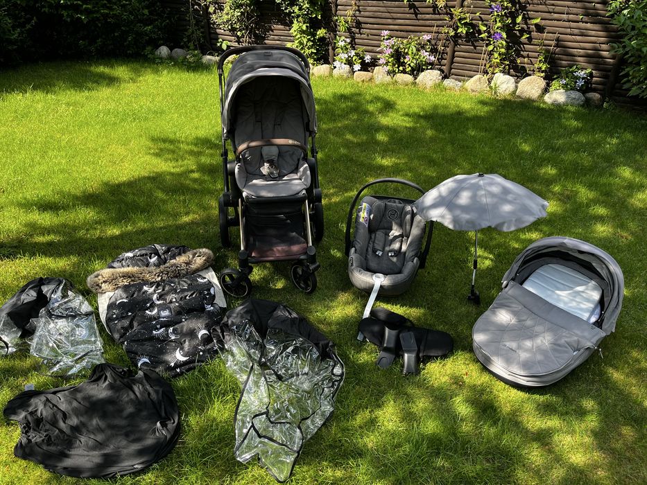 Wózek Cybex Priam Zestaw 3w1 + Foteliki