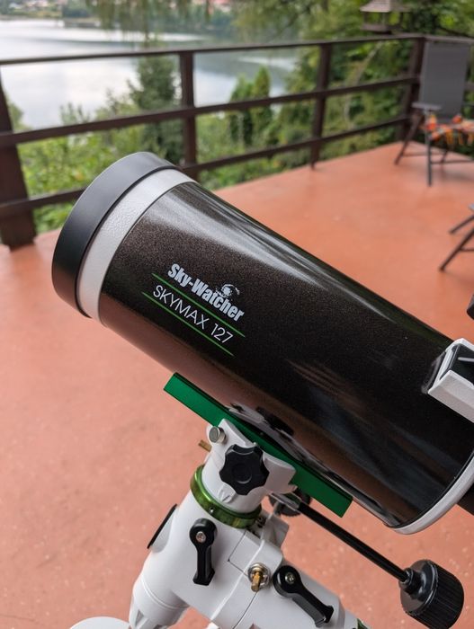 Teleskop Sky-Watcher MAK 127 EQ-3-2 na statywie stalowym NEQ5