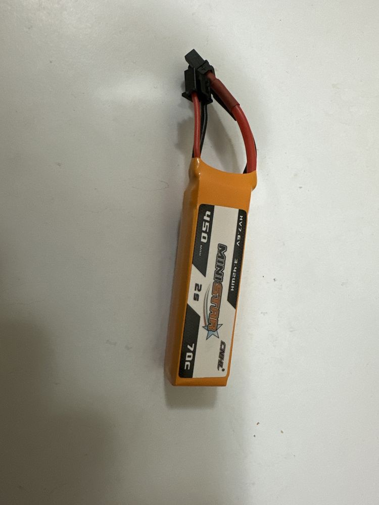 Аккумулятор mobula 8 2s CNHL MiniStar 450mAh 2S 7.4V 70C XT30