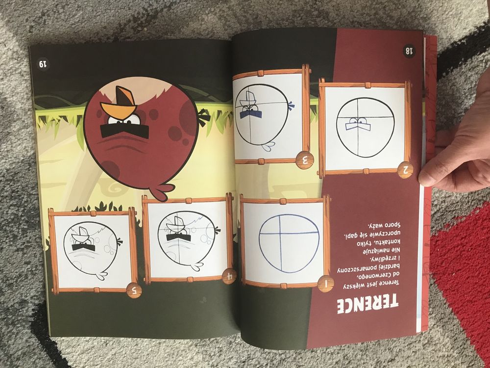 Poradnik Angry Birds. Narysuj nas ! Jak rysować