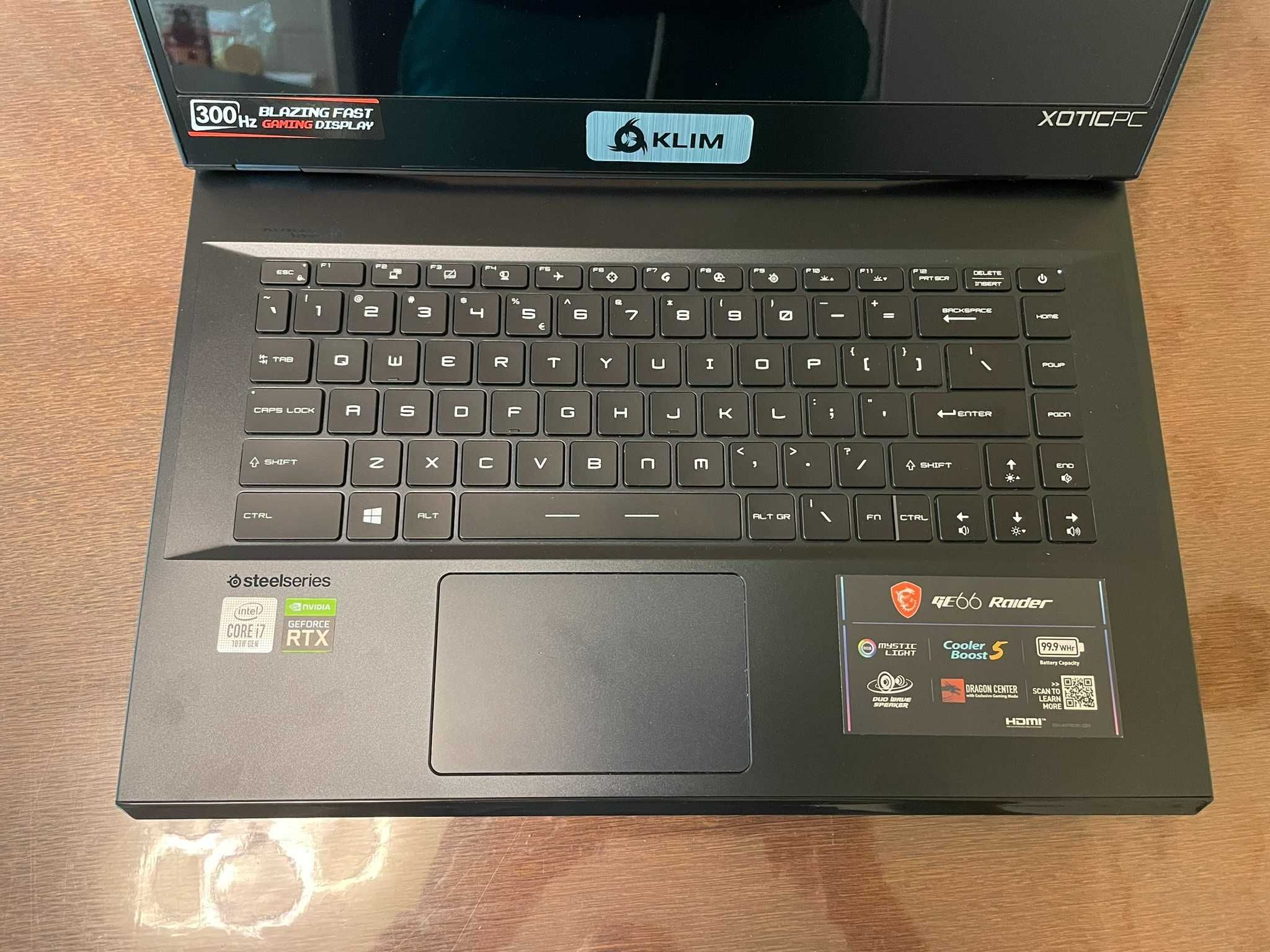 Ноутбук 15" FHD MSI GE66 Raider 10SGS (i7-10750H/64/SSD1Tb/RTX2080)