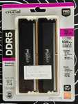Оперативная память Crucial Pro DDR5 32 ГБ (2x16 ГБ) CL38 6400 (белая)