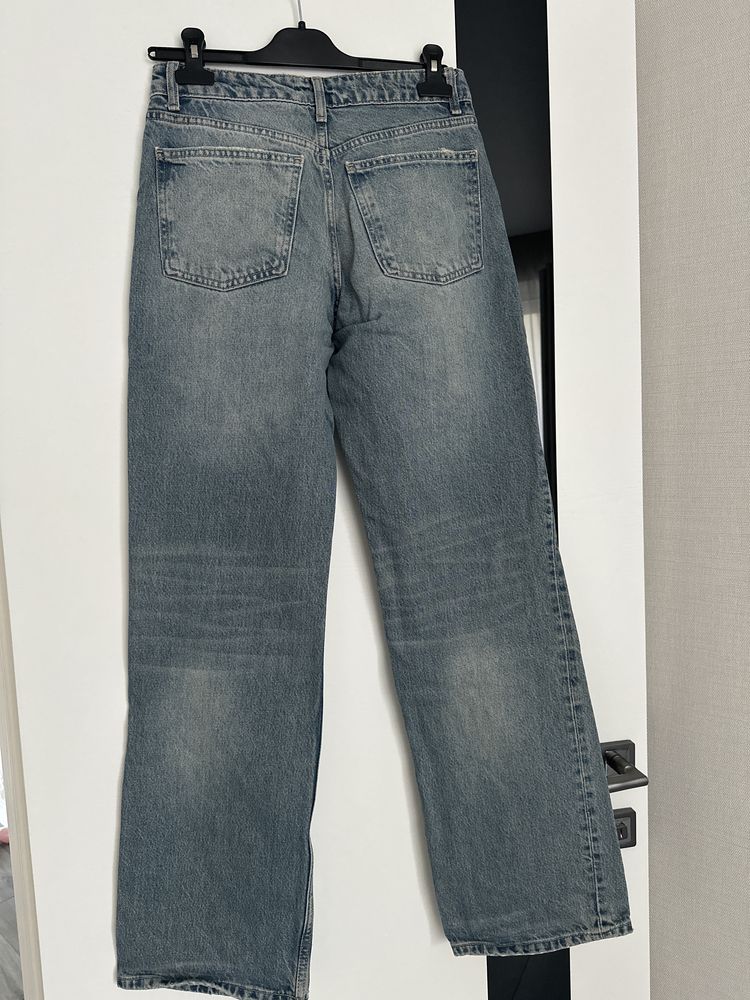 Джинси zara прямого крою