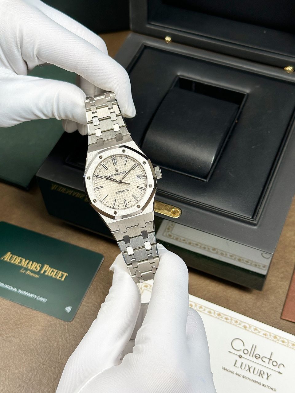 Audemars Piguet 2017r 15450ST Full Set
