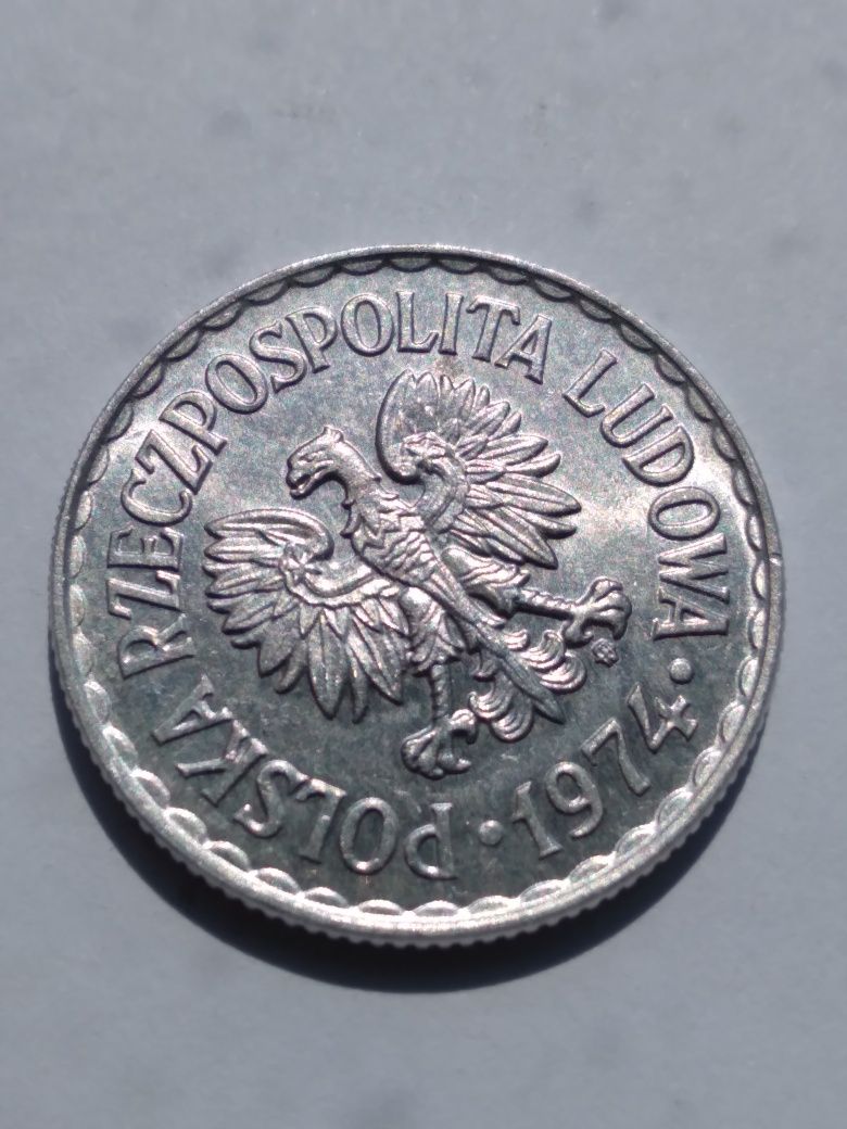 1 złoty 1972 i 1 złoty 1974 prl