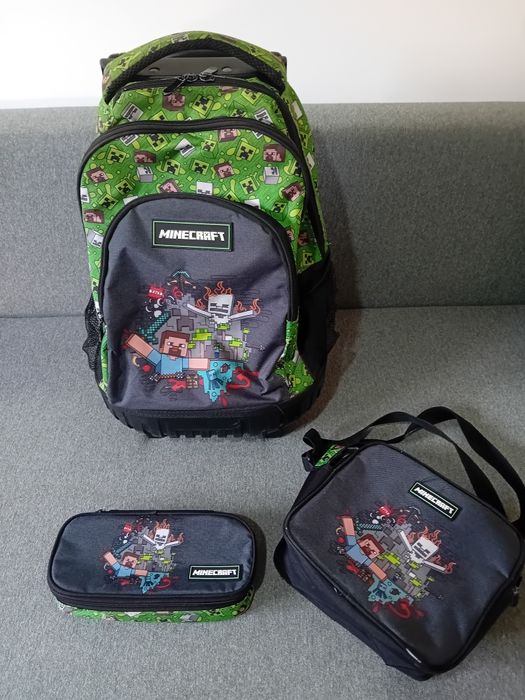 Conjunto escolar Minecraft