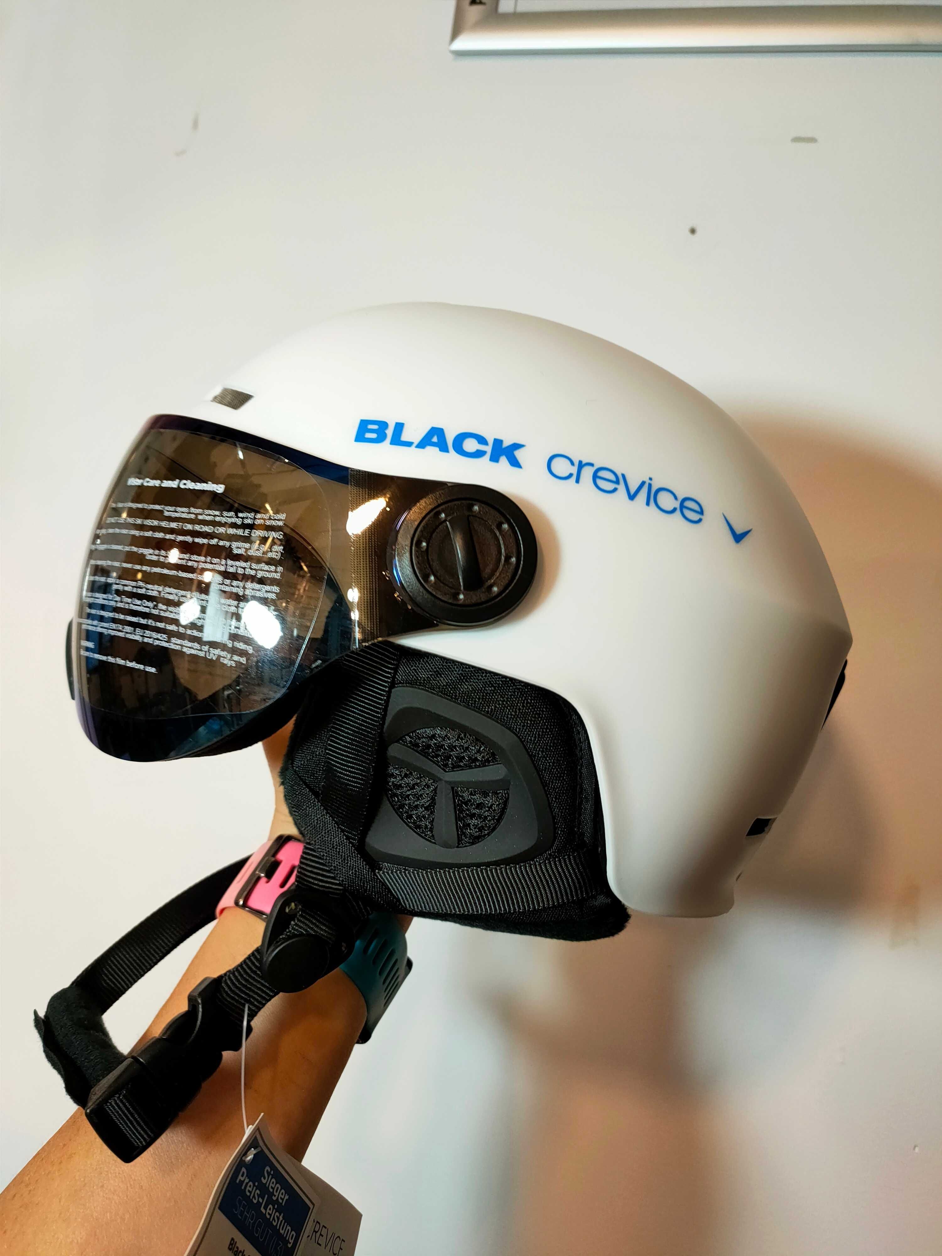 11A  Black Crevice Gstaad kask z wizjerem rozmiar 54-57