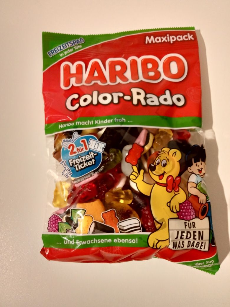 Color-rado Haribo żelki 320 g x 3 prawie 1 kg 960 g