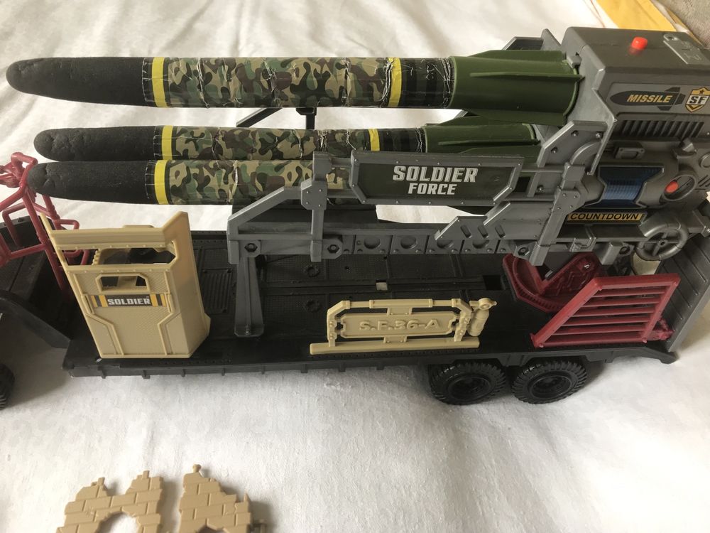 Ігровий набір SOLDIER FORCE ROCKET LAUNCHER 545066 “Солдати» вік5+ б/в