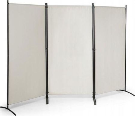 Parawan pokojowy 3 skrzydłowy. Beżowy