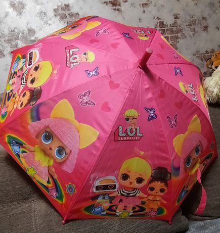 Зонтик детский,  трость , зонт  lol