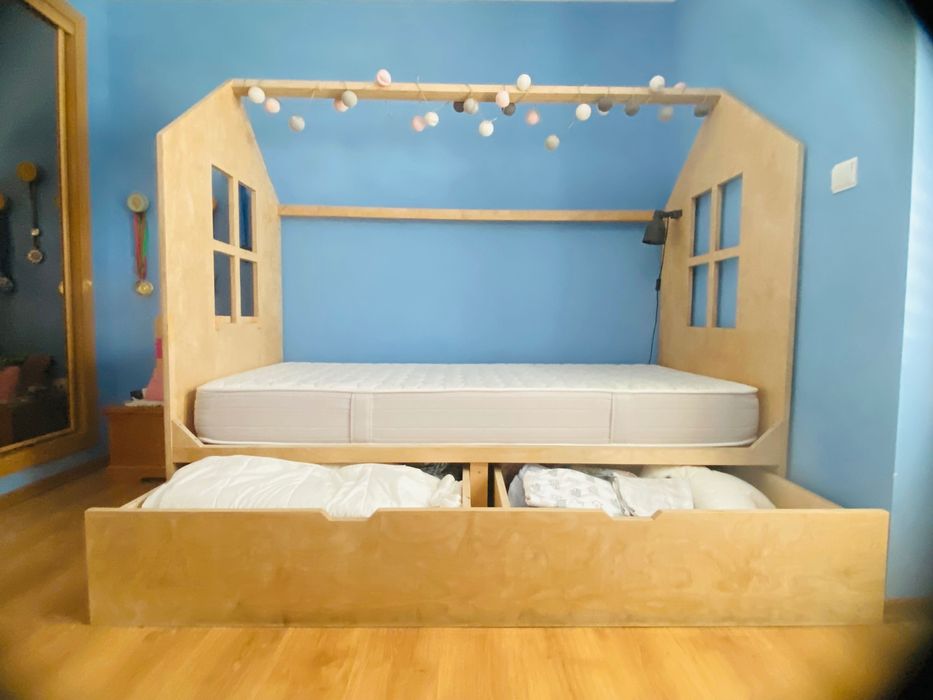 Cama casa para criança