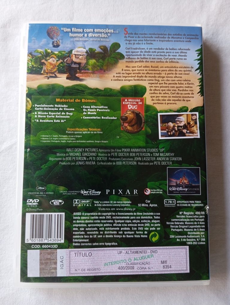 DVD Up Altamente