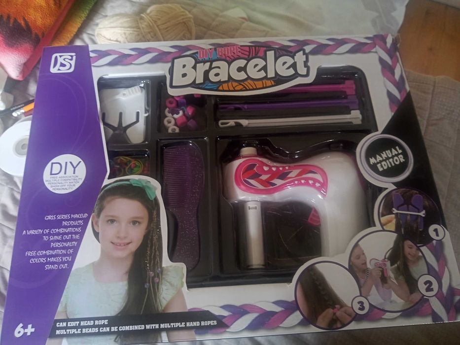 Zestaw do robienia warkoczyków