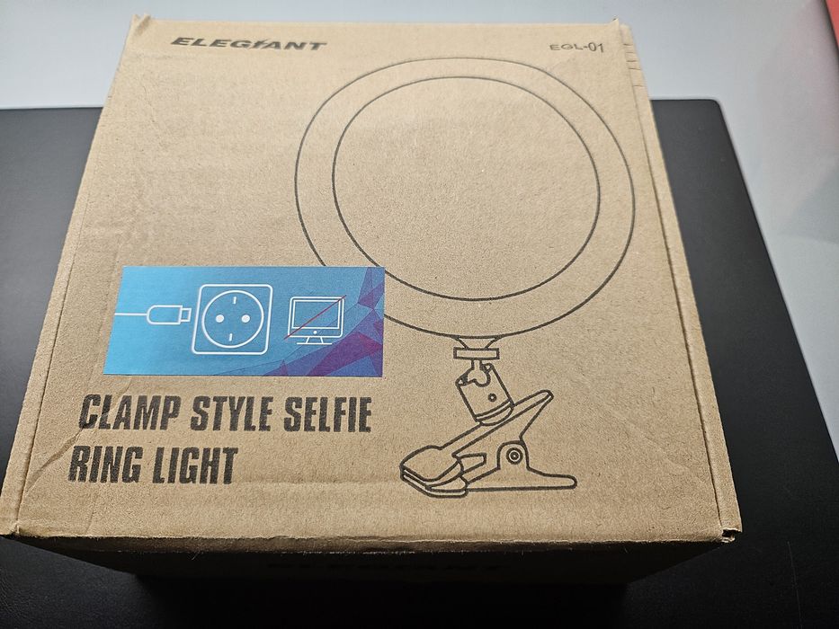 Clamp Style Selfie Ring Light