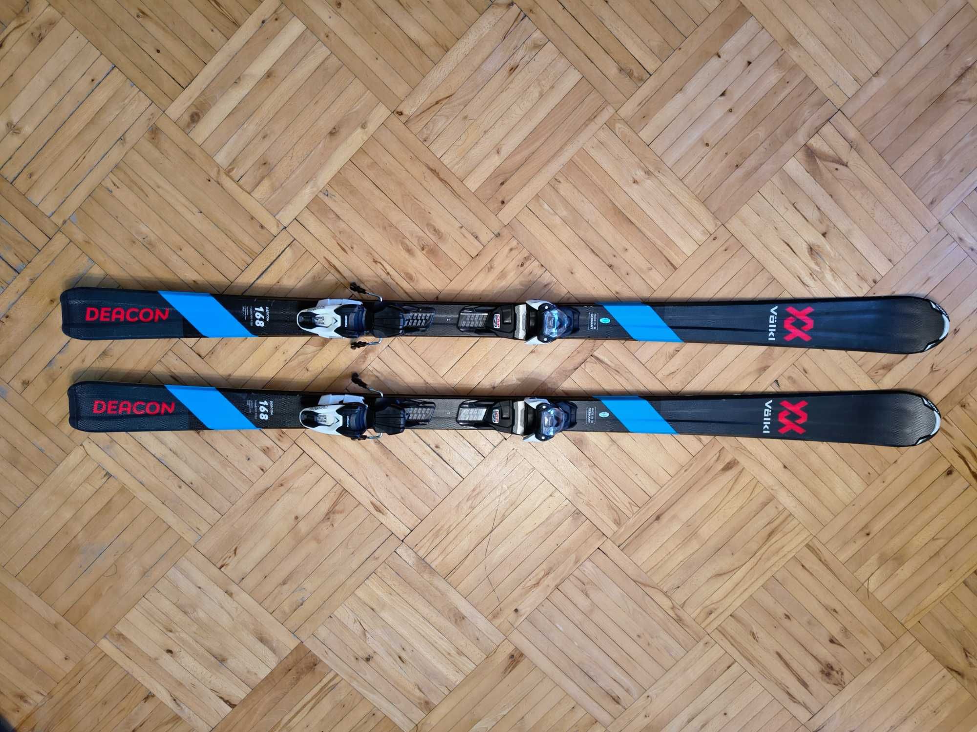 Narty Volkl Deacon 168 kompozytowy rdzeń