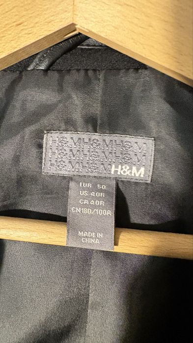 Чоловіче однобортне пальто H&M