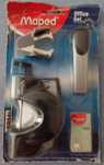 Conjunto Agrafador e Furador MAPED 631760 Novo (818)