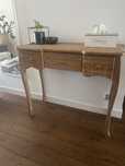 Konsola rattanowa rattan drewniana westwing