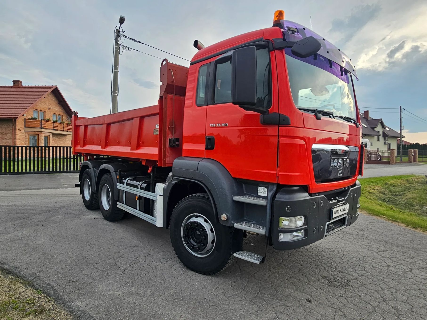 MAN TGS 33.360*6x4*WYWROTKA 2-STRONA*HYDROBURTA*