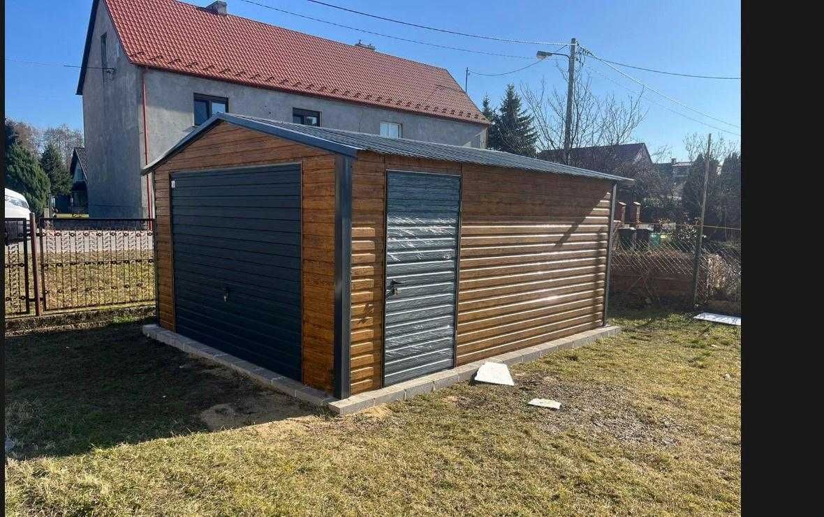 Garaż blaszak 4x5 Wiata Magazyn Garaż blaszany 4x6 6x5 3x5 Producent
