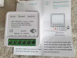 Mini przełącznik Smart Switch WiFi TUYA lub Smart Life 16A