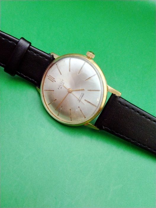 Poljot De Luxe męski garniturowy zegarek mechaniczny Au 20