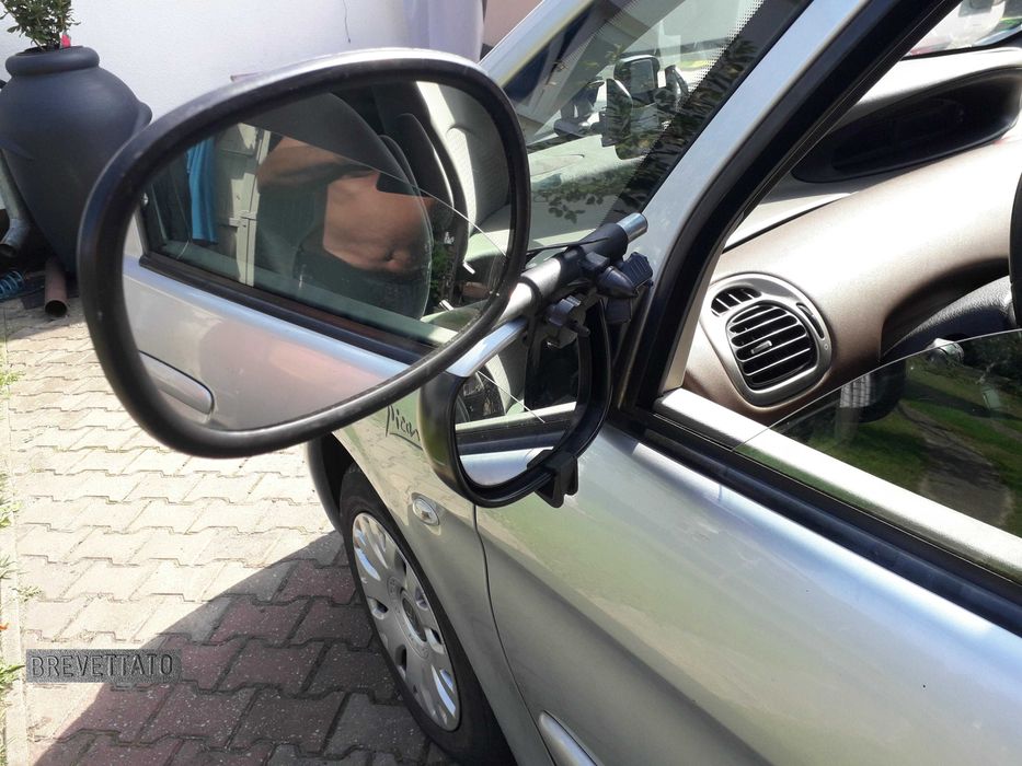 Panoramiczne lusterka boczne do przyczepy  firmy BREVETTATO