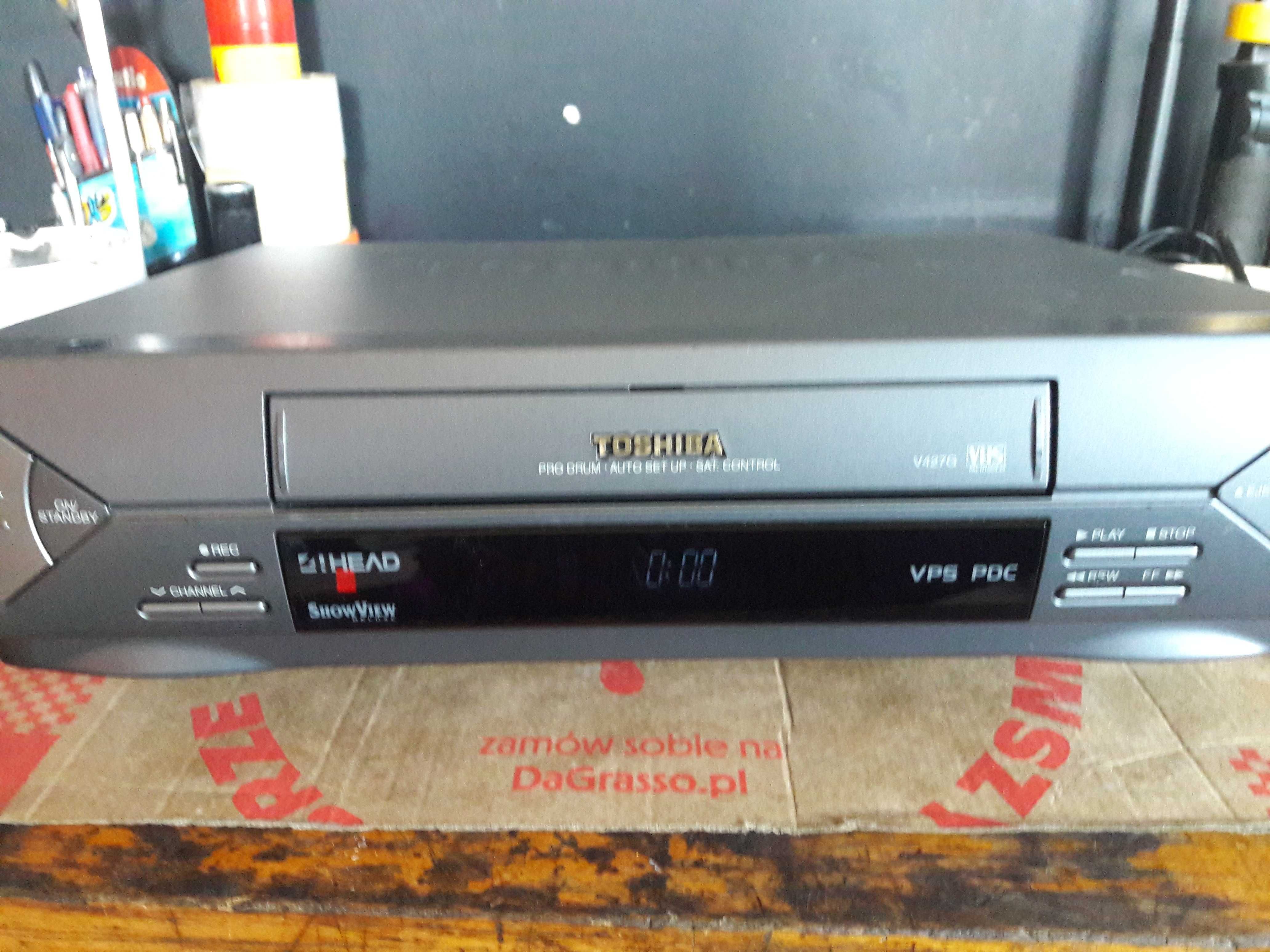 Pilnie Sprzedam Magnetowid + pilot TOSHIBA PROSZĘ POMÓŻCIE MI !!!