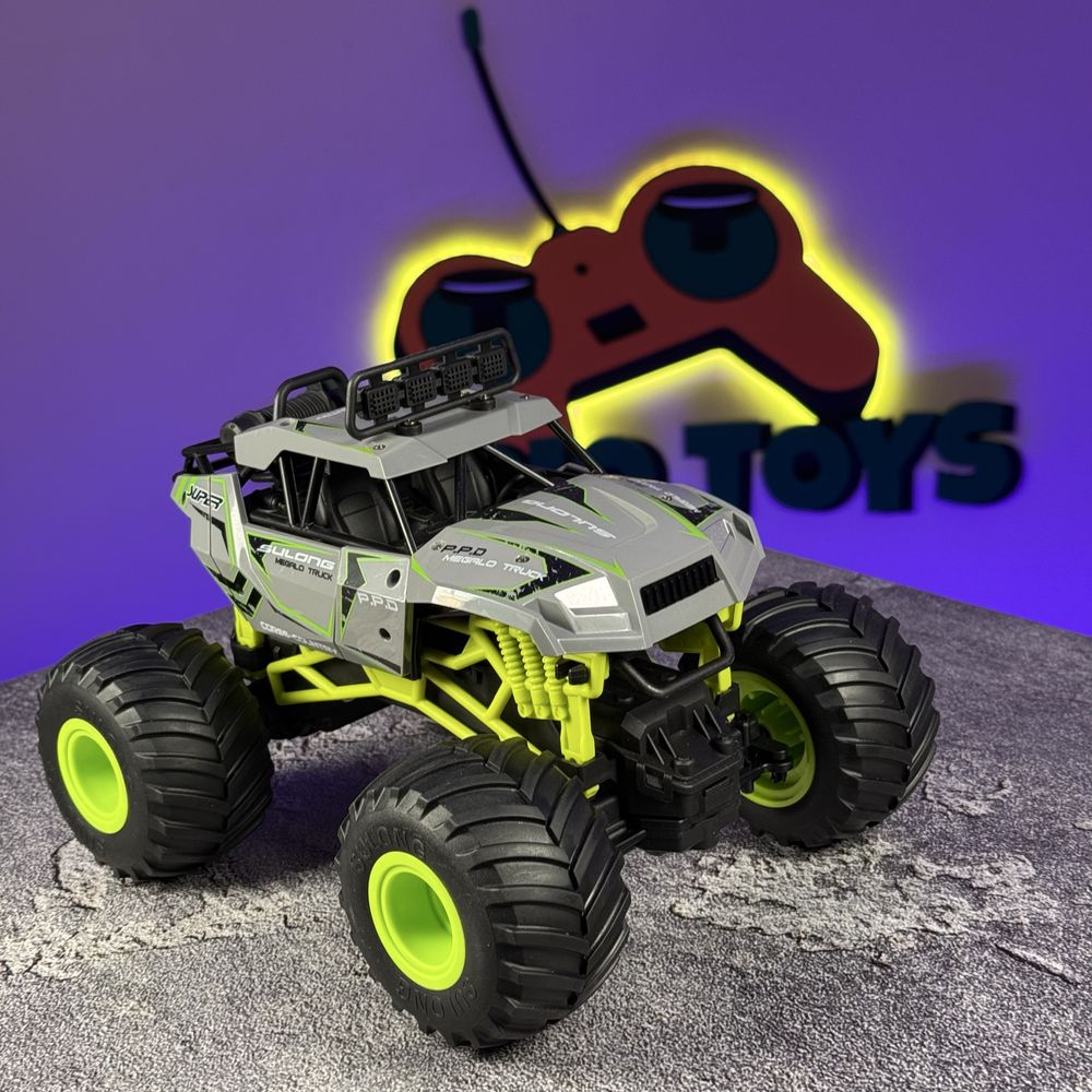 Монстр Трак на радіоуправлінні Void Monster Truck Сірий Джип на пульті