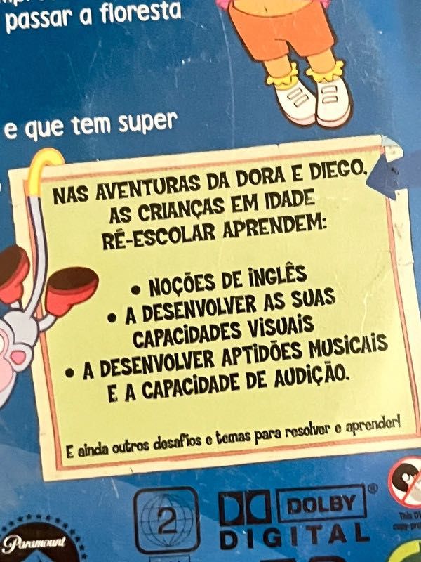 Pack Dora Exploradora Caneca Vintage + dvd “Dora Salva o Dia”