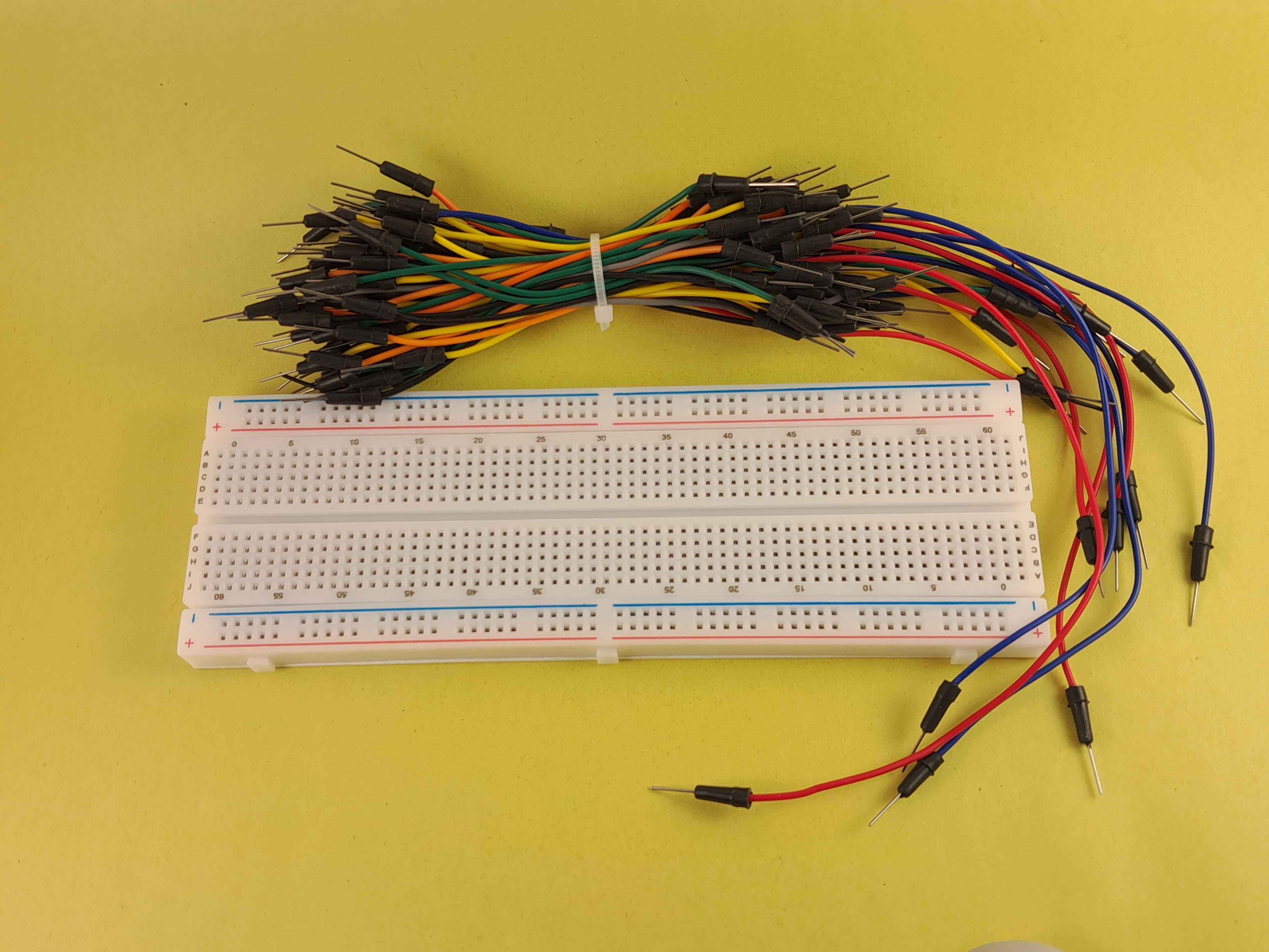 Макетна плата BREADBOARD MB-102 з перемичками; Dupont Дюпон
