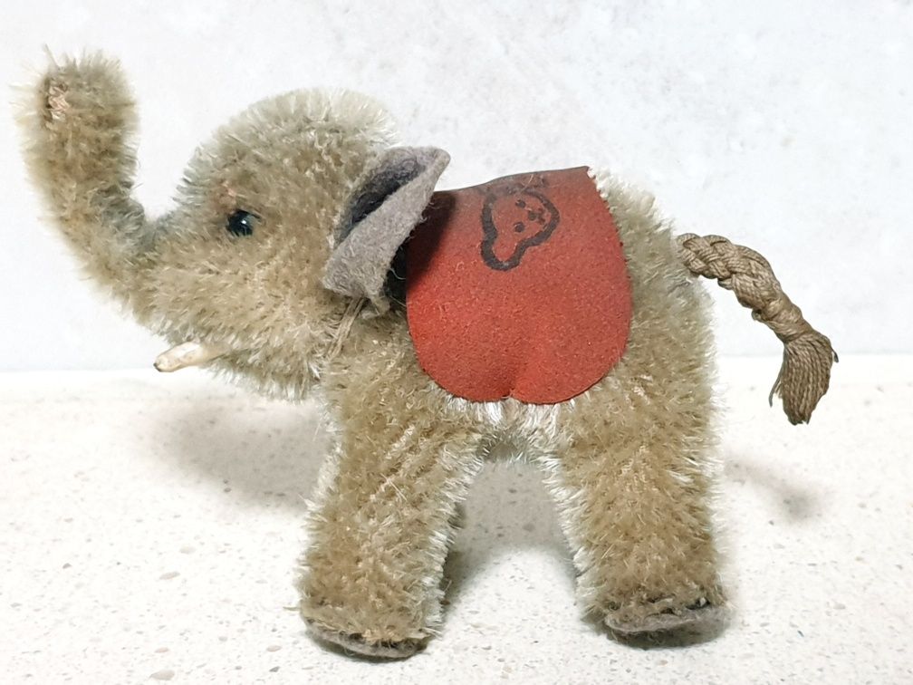 STEIFF: Antigo pequeno ursinho e elefante - preços individuais